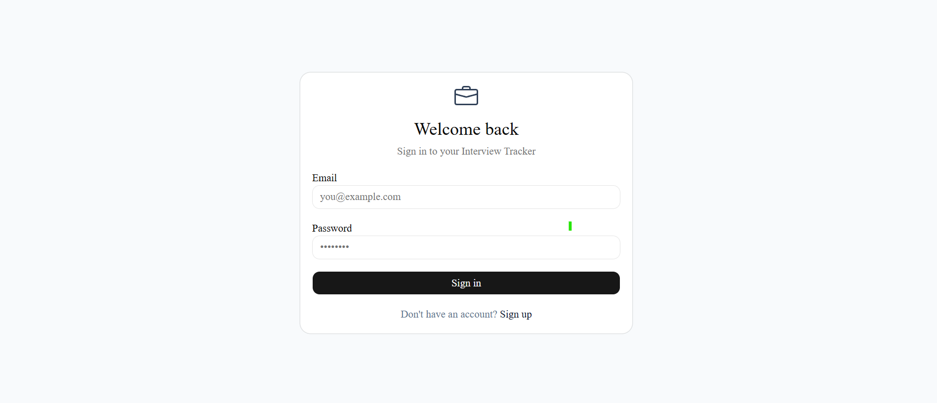 Interview Tracker - AI-Powered Application Tracking SaaS screenshot 1
